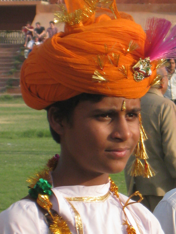 dancer for the festival of color