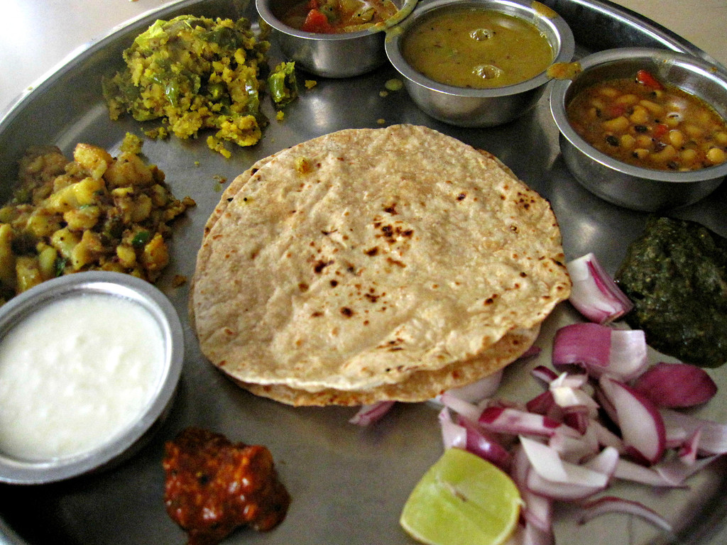 Indian Thali, one of my favorite foods in India