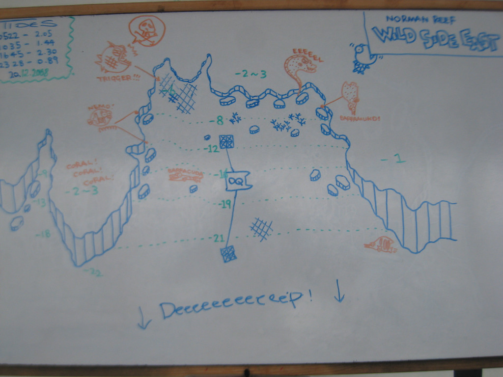 a look at our dive site