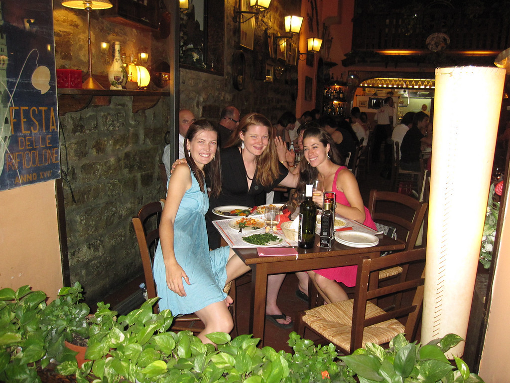 dinner in florence
