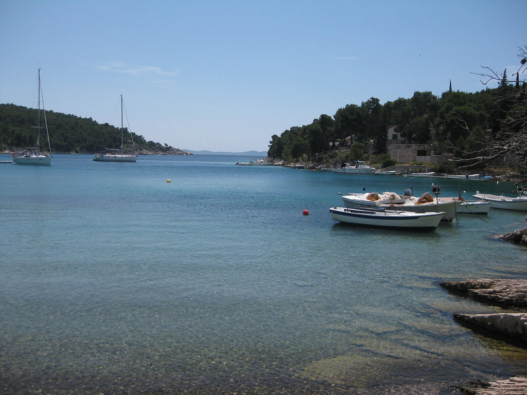 Milna harbor Croatia travel