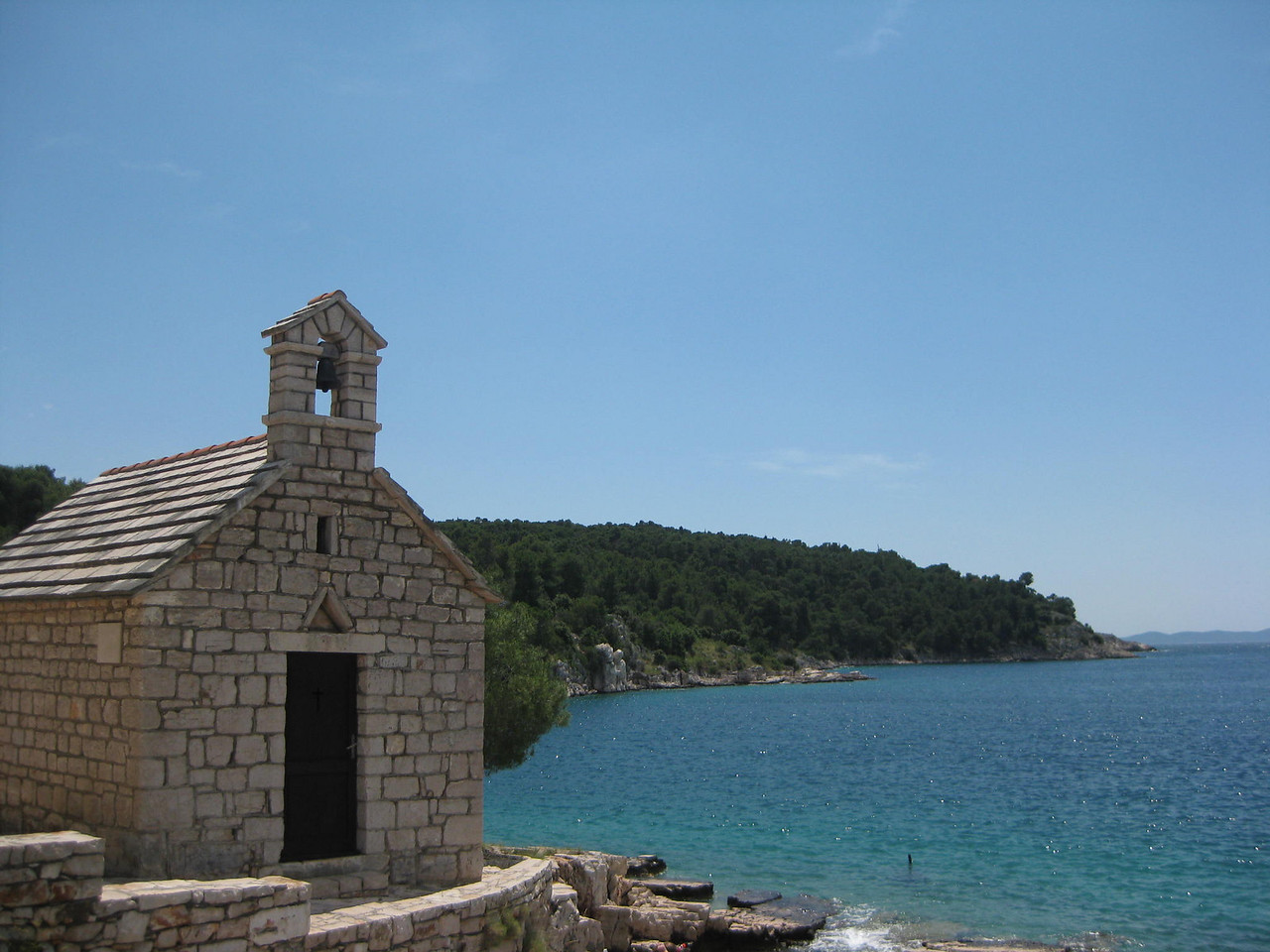 Milna on Brac island in Croatia