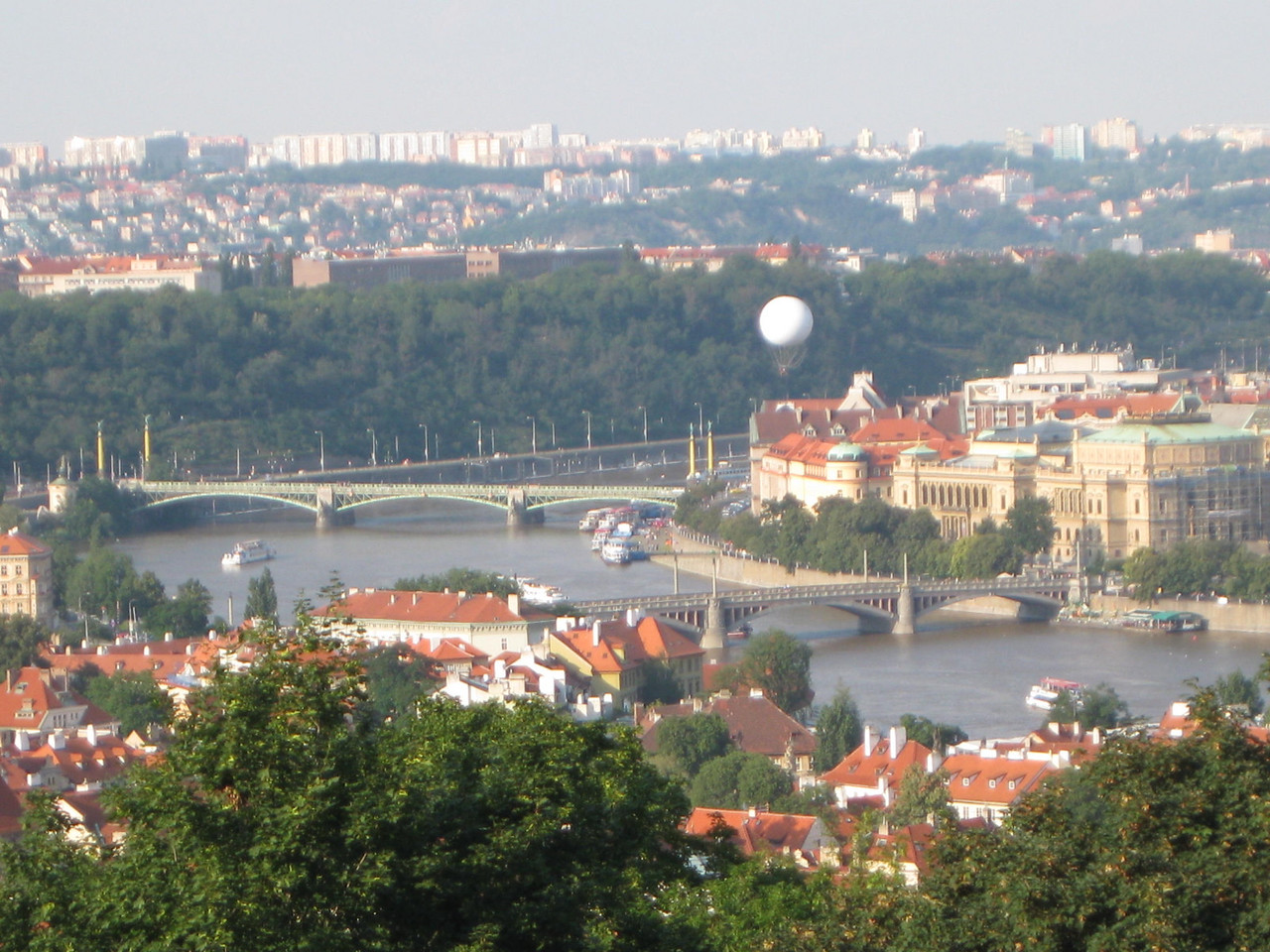 Petřín Hill in Prague offers the best views in the city