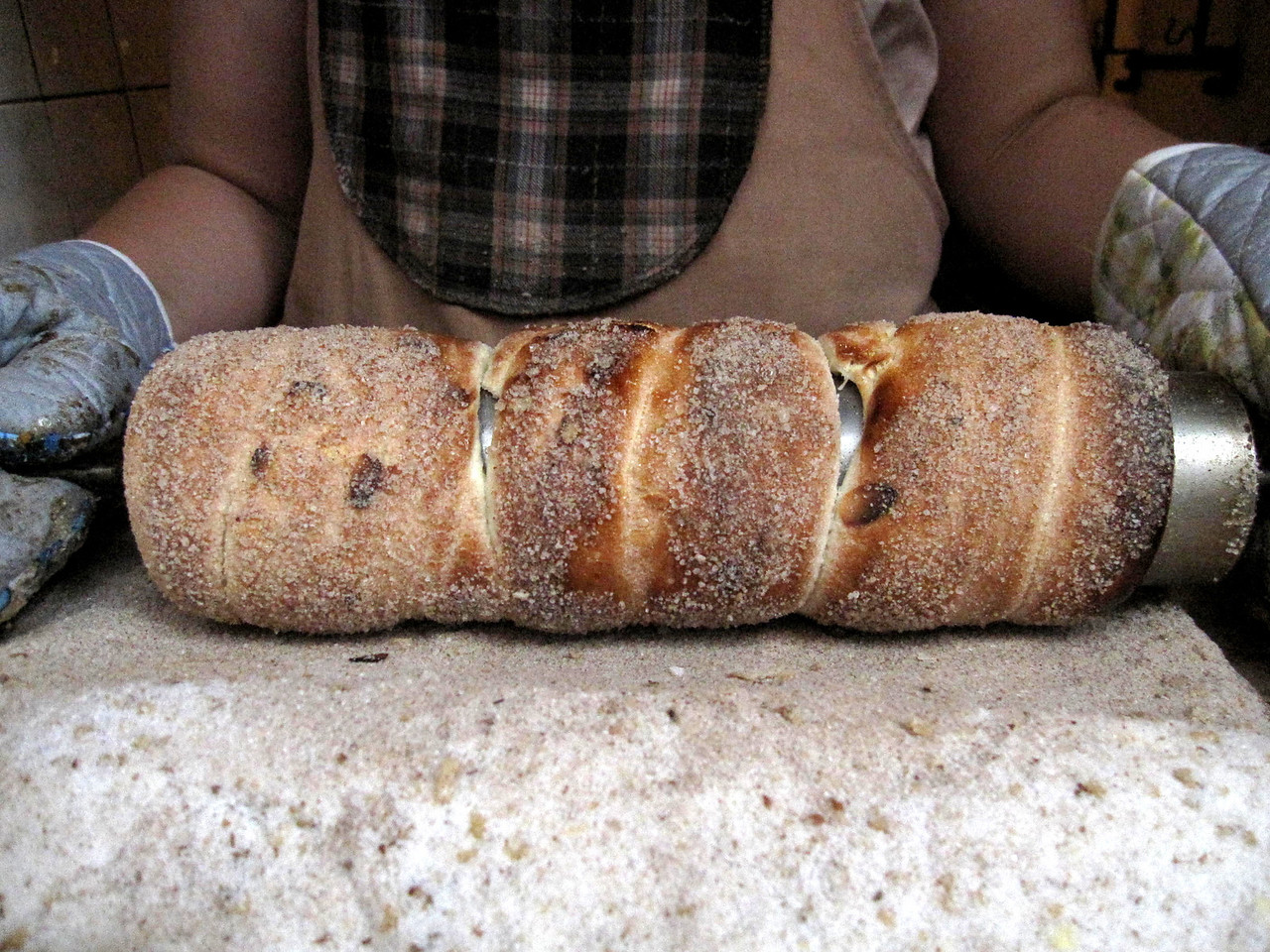 trdelník roll from a street vendor