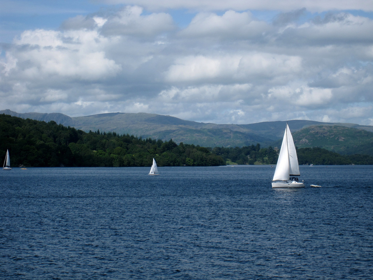 cruising Lake Windermere