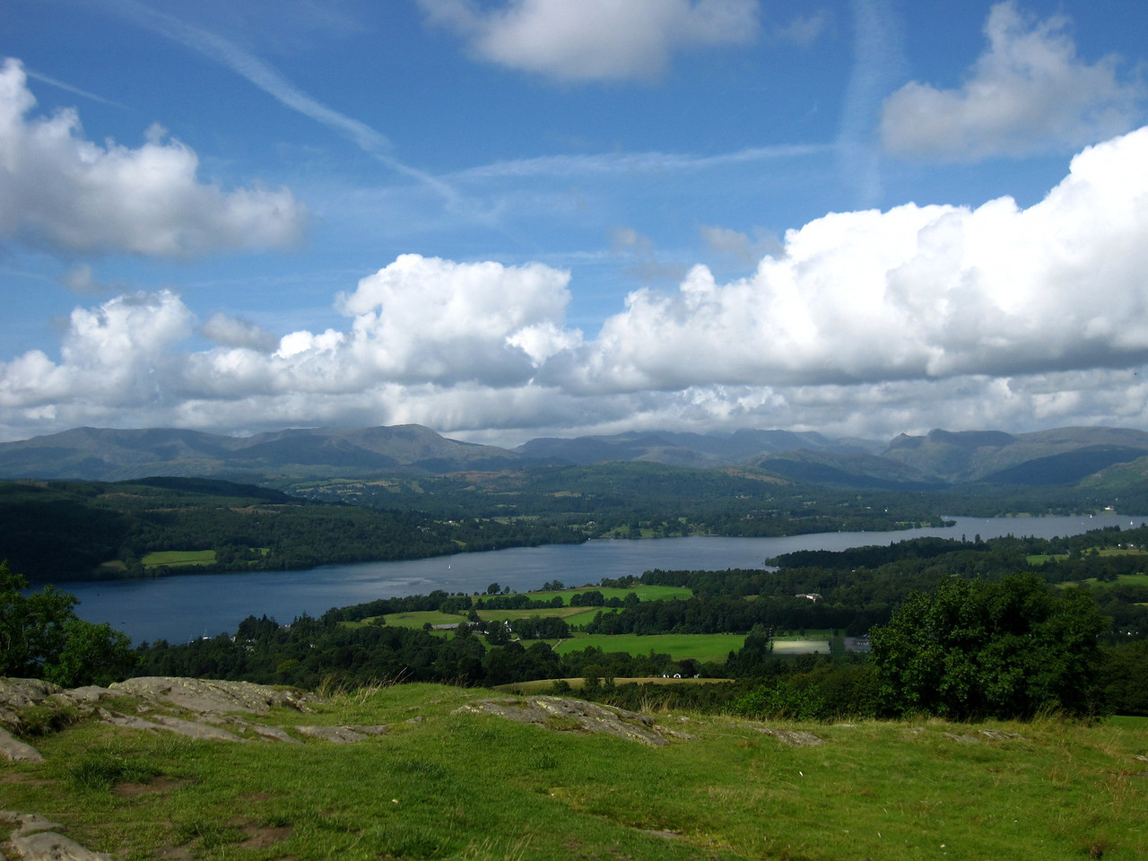Walking the Lake District in England from Windermere