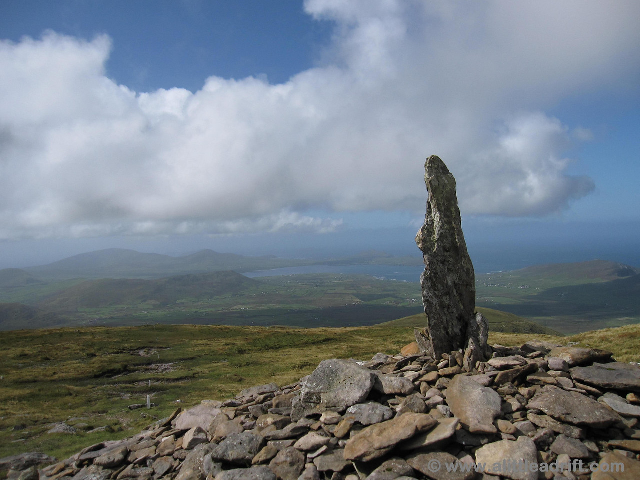 High views of Slea Head Drive from Mount Brandon