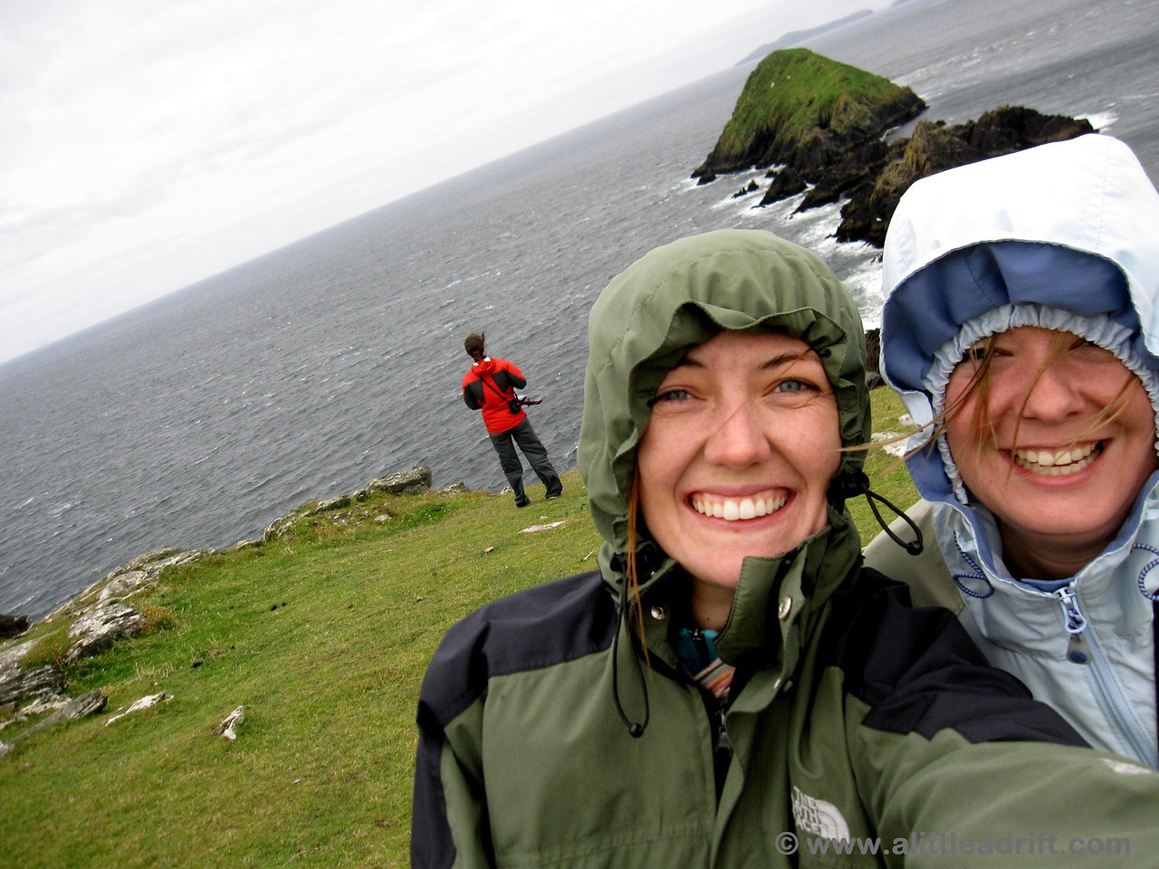 chilly day in Dingle, Ireland