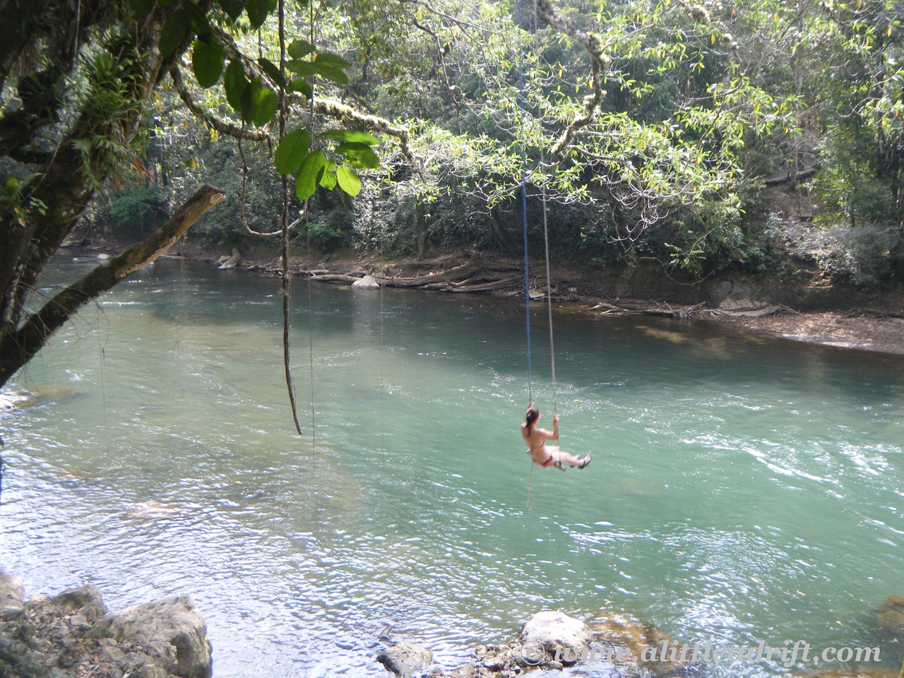 Semuc Champey on a day trip from Lanquin, Guatemala.