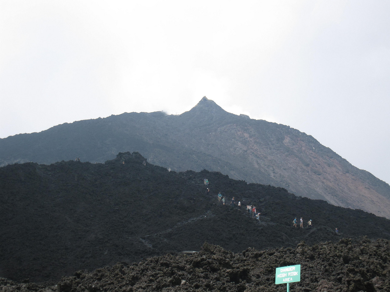 Pacaya volcano outside of Antigua, Guatemala