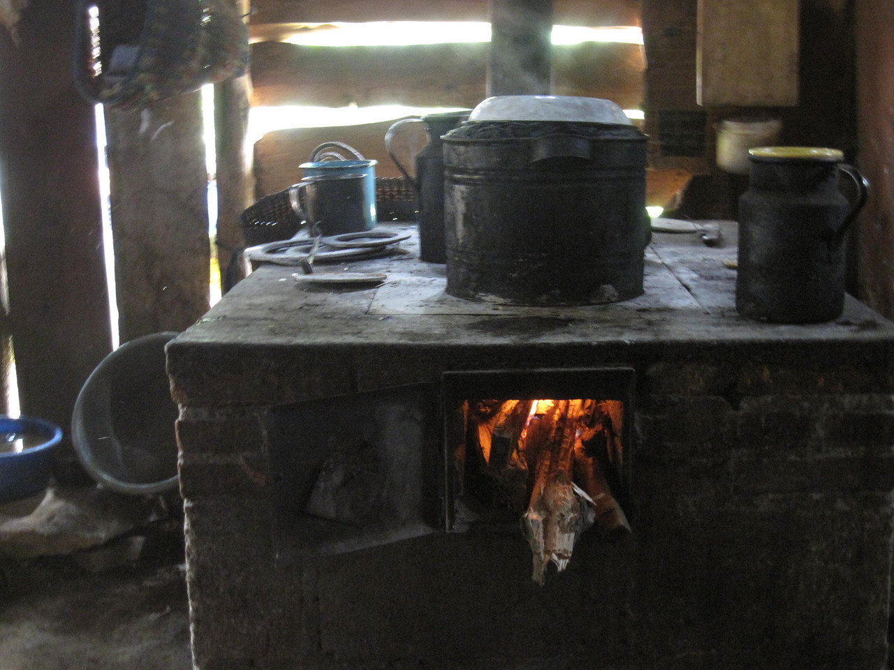 stove building through my language school in xela guatemala