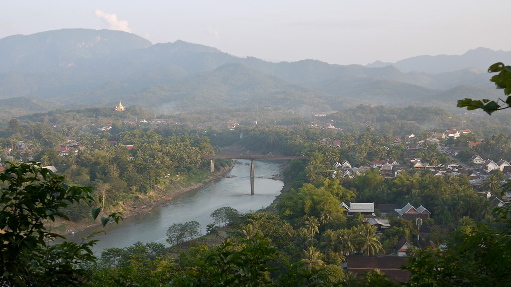 Mount Phousi in Luang Prabang, Laos