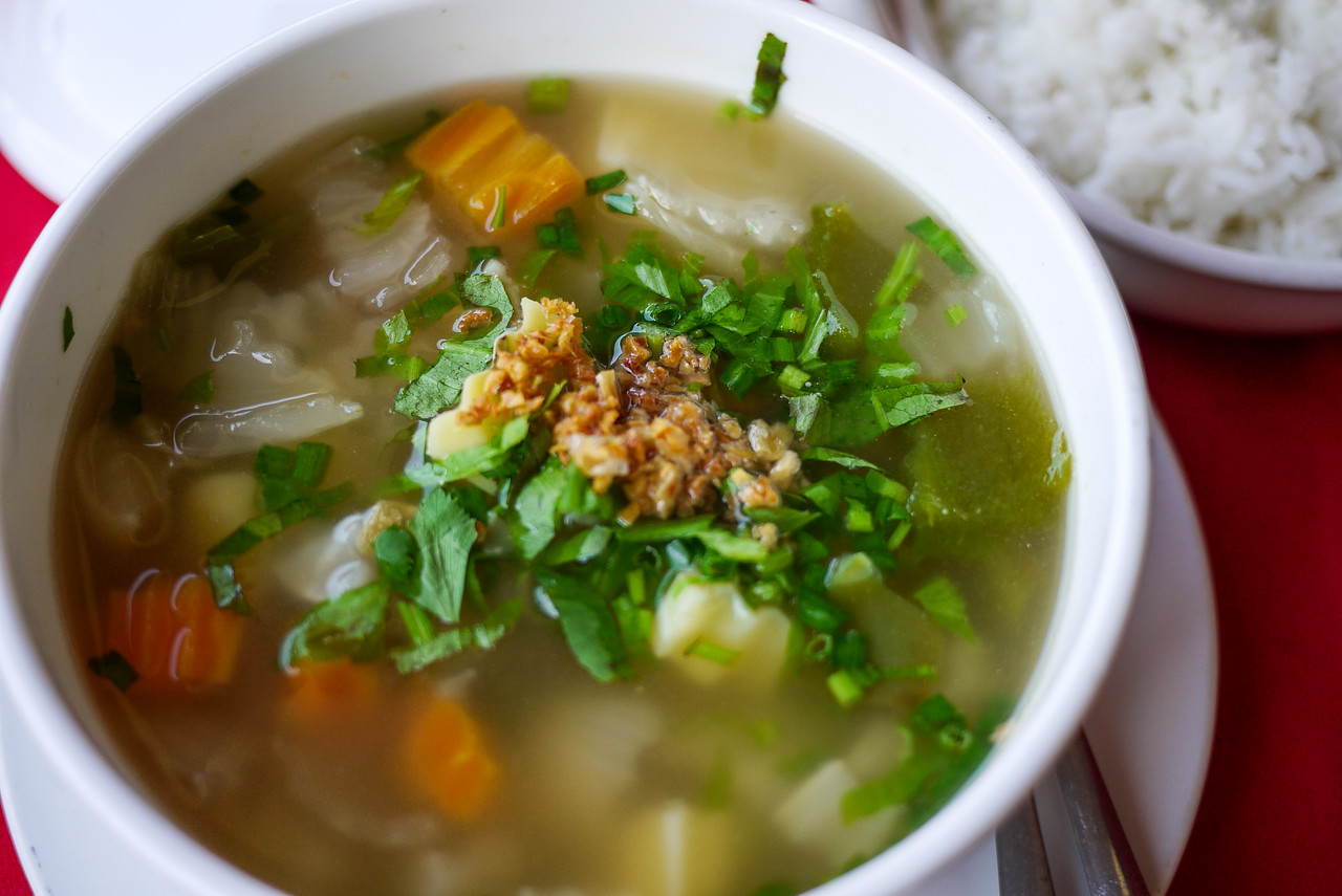 vegetarian issues eating in Cambodia
