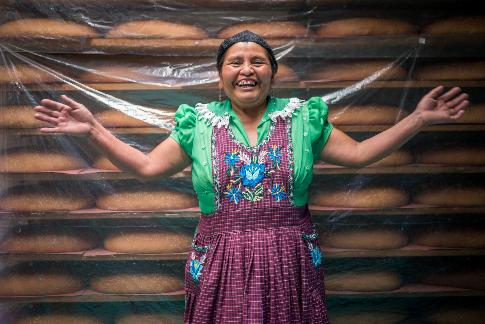 Carmela Hernandez Martinez Teotitlán microfinance near Oaxaca
