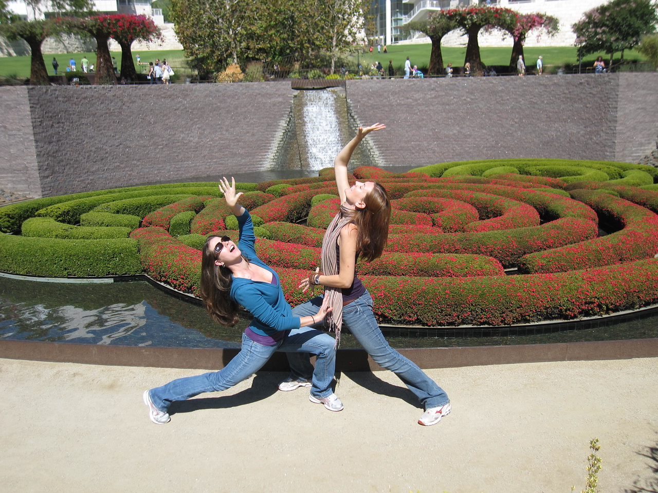 getty center LA when I was saving for travel