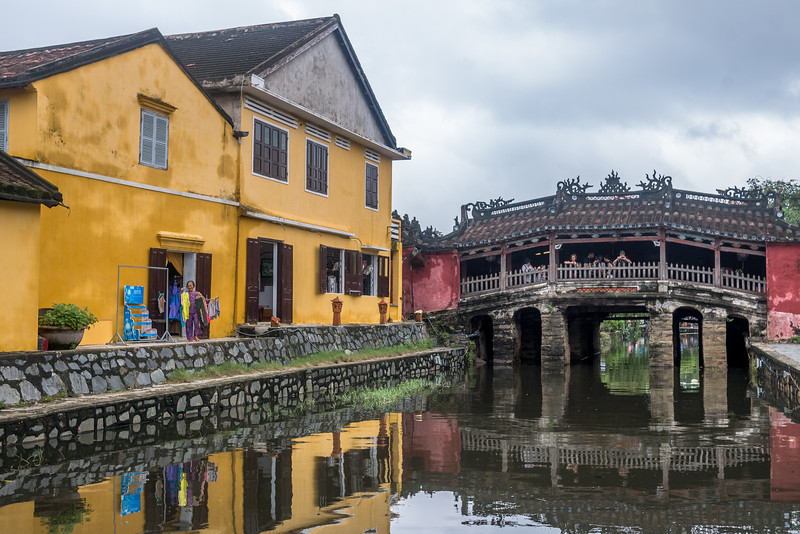 The Japanese Bridge in Hoi An.