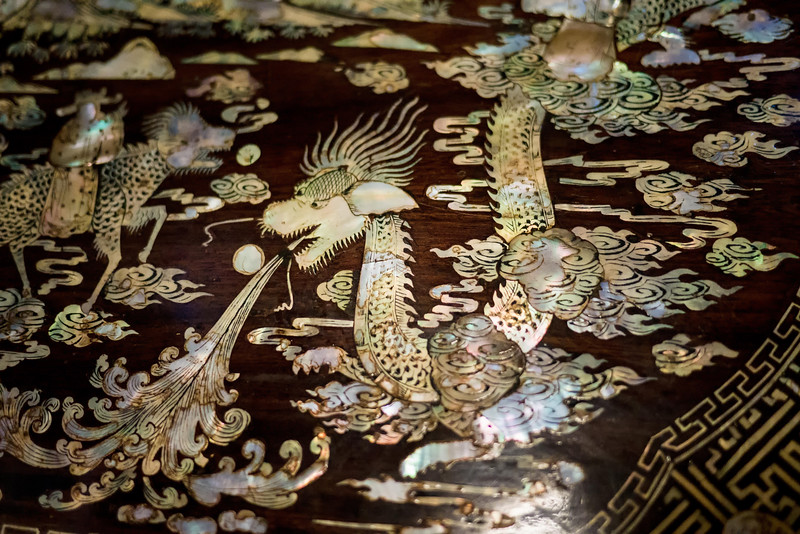 mahogany and mother-of-pearl inlay furniture 