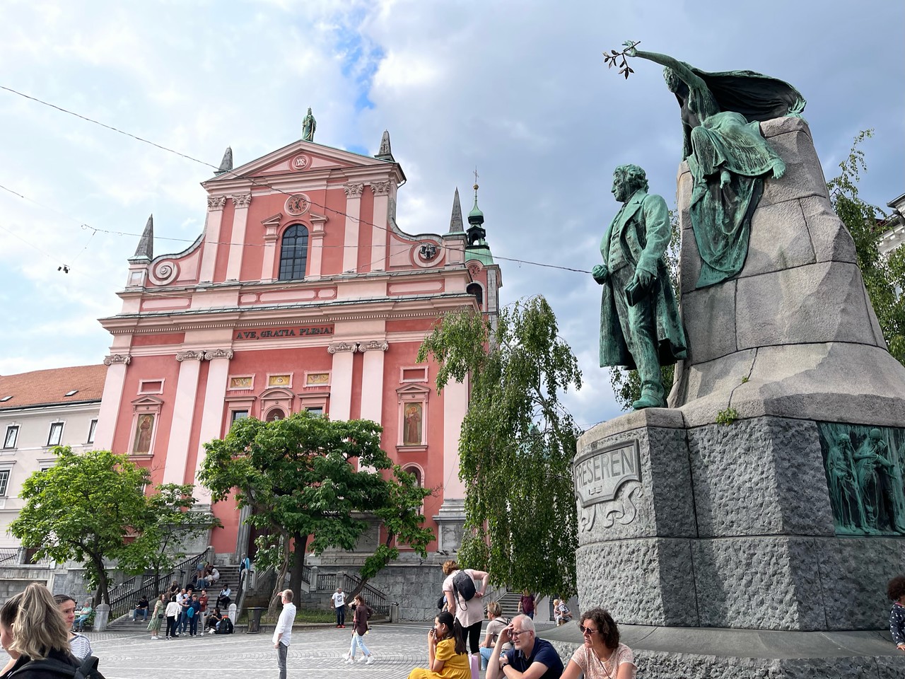 Old Town, Ljubljana Prešeren Square