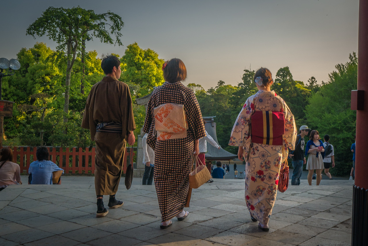Tsurugaoka Hachiman-gū Temple in Kamakura, Japan.