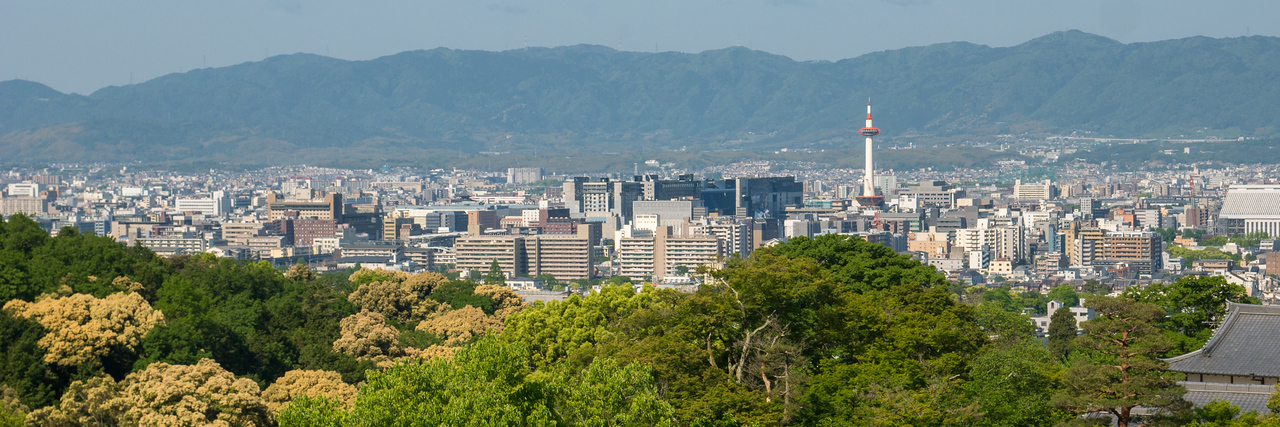View of Kyoto from Kiyomizu-dera