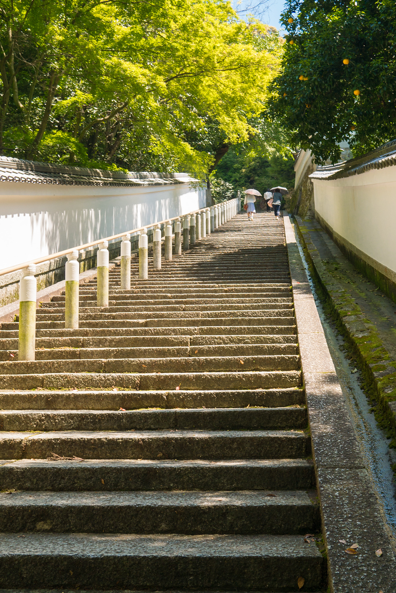 steps near Shoren-in Temple