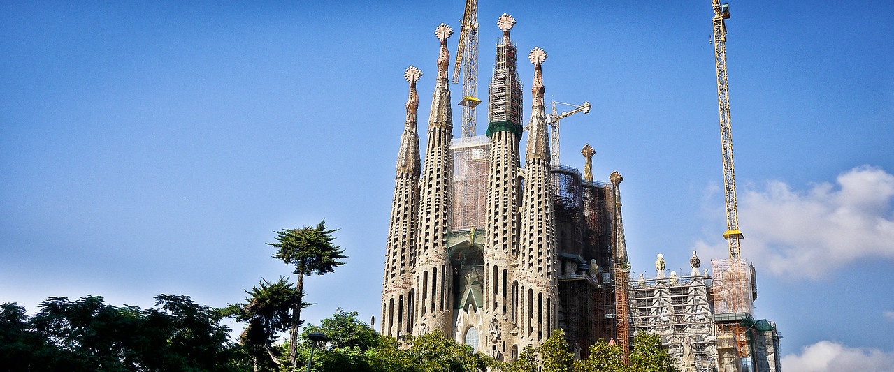 la sagrada familia in spain