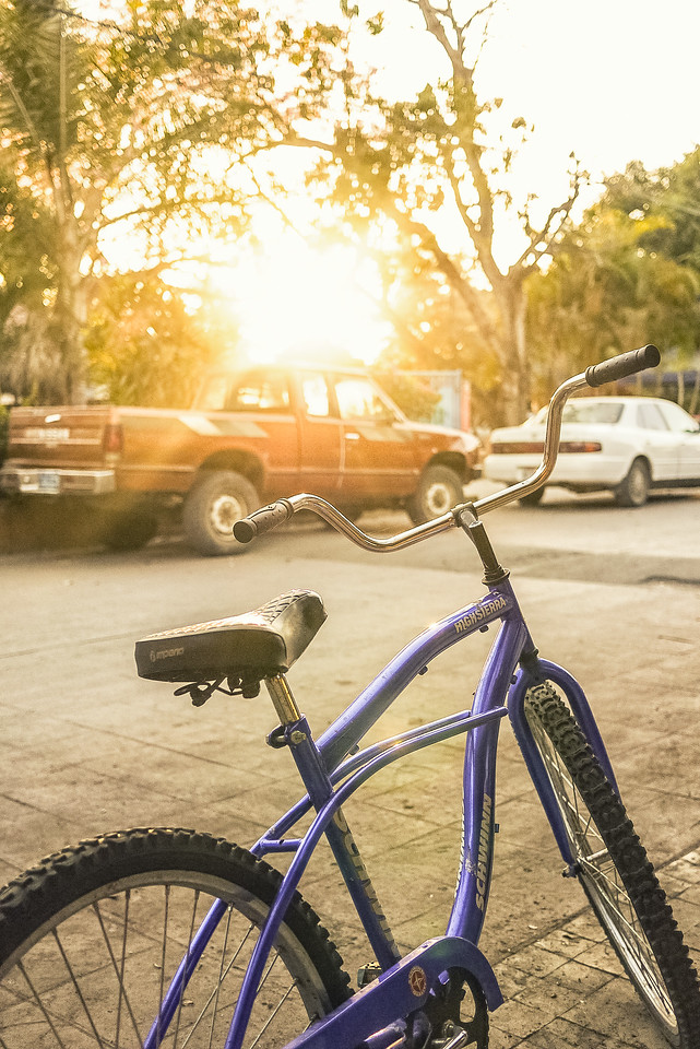 My bicycle I used to ride around San Pancho!