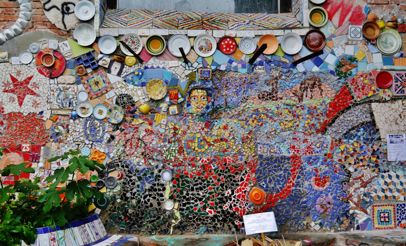 Metelkova art district in Ljubljana, Slovenia