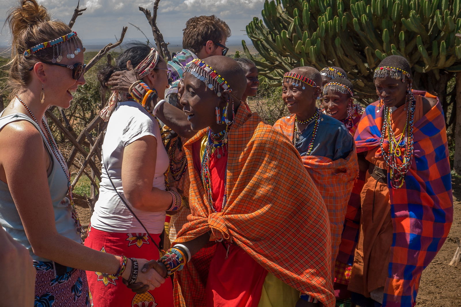 what it's like to meet Maasai women