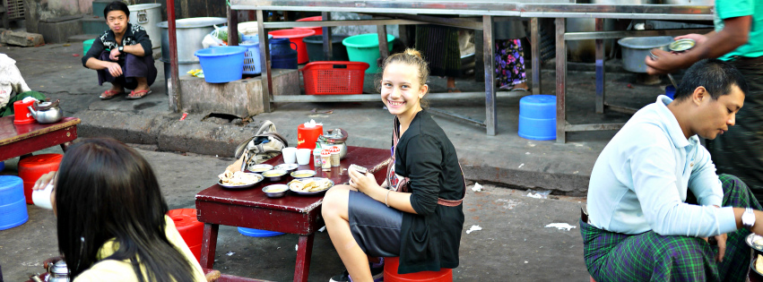 street food in mandalay