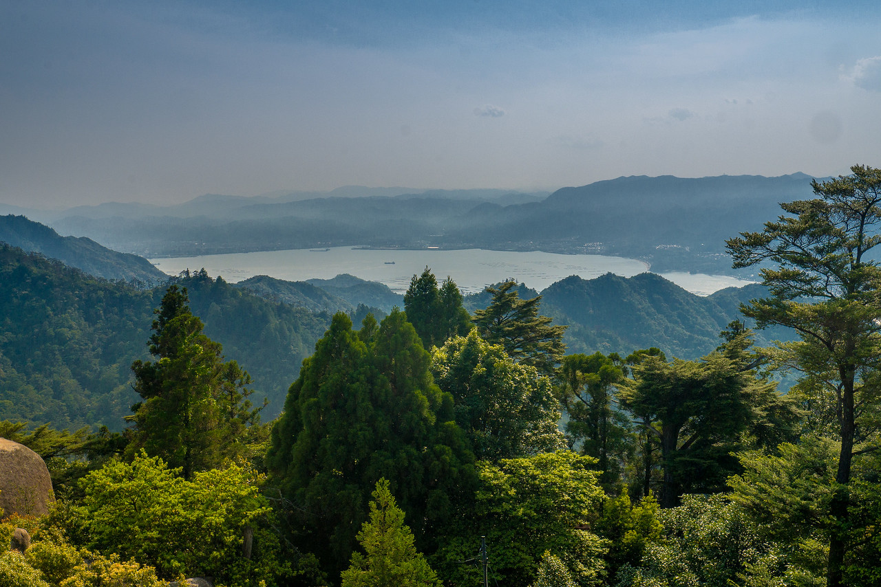 Views from Mt. Misen