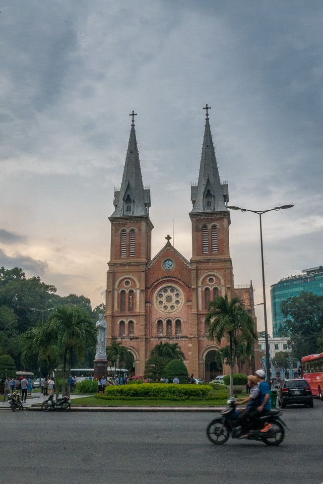Notre Dame Basilica (Nhà thờ Đức Bà Sài Gòn) in Ho Chi Minh city