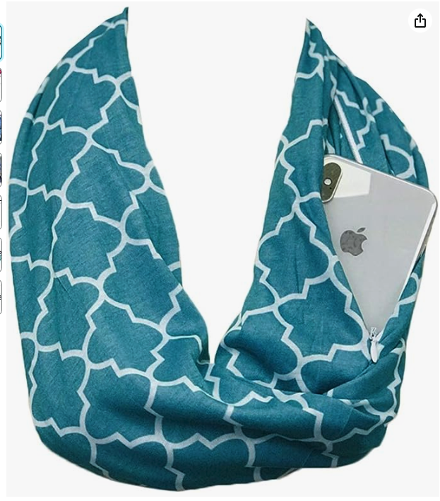 pocket scarves make good travel gifts