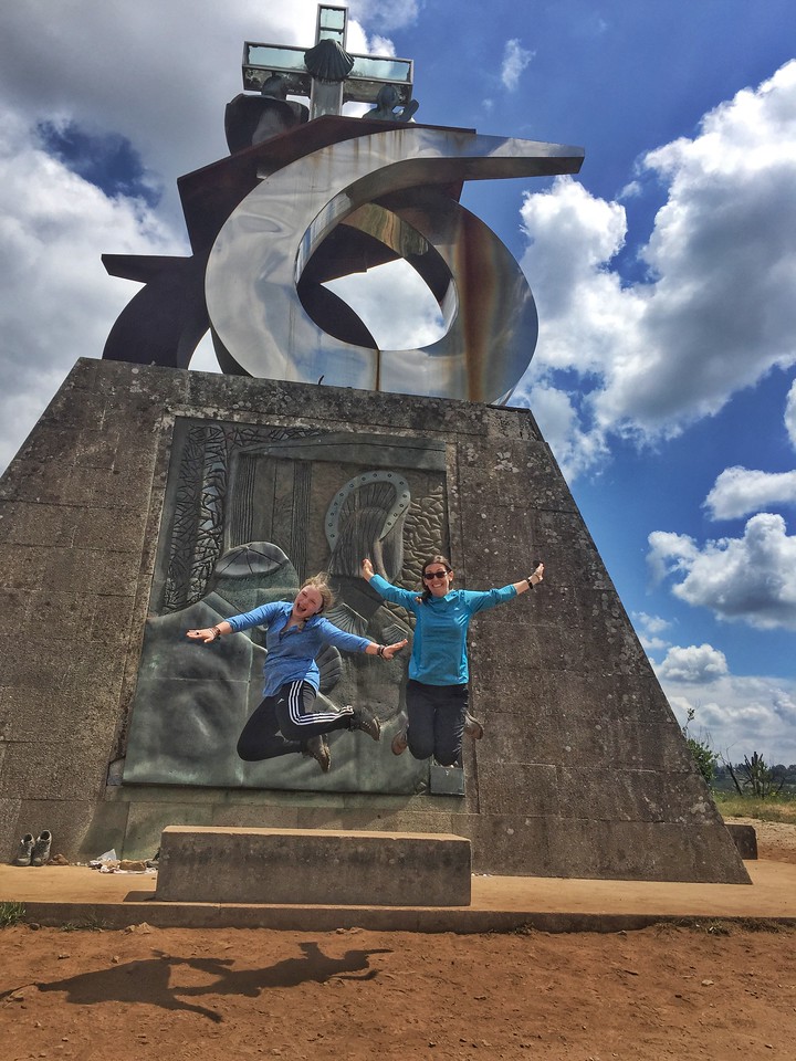 End of the Camino de Santiago