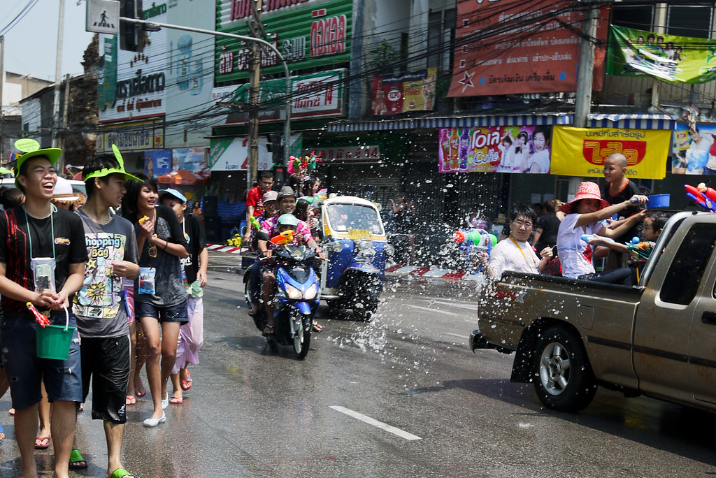 Songkran in Chiang Mai, Thailand