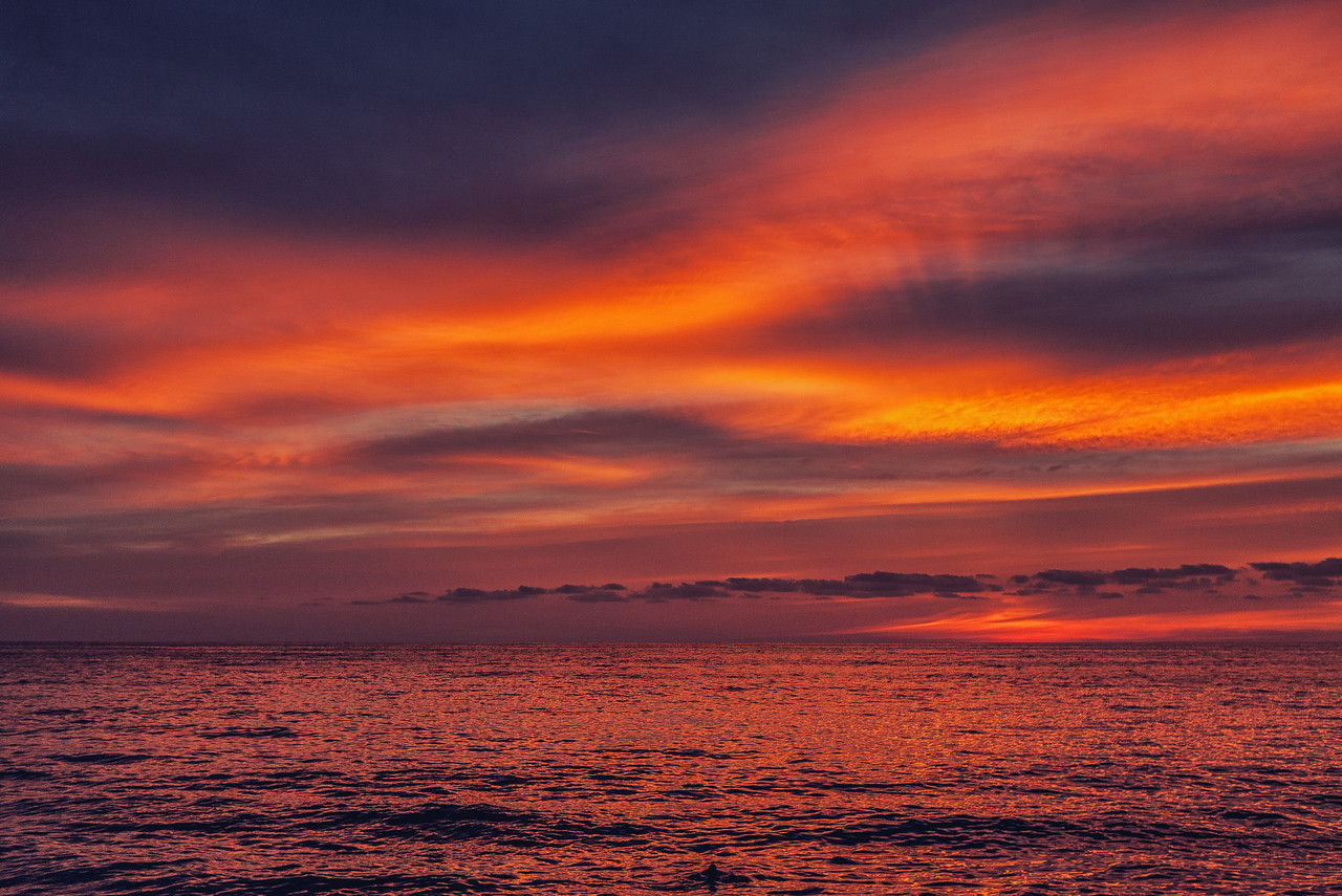 mexico sunset