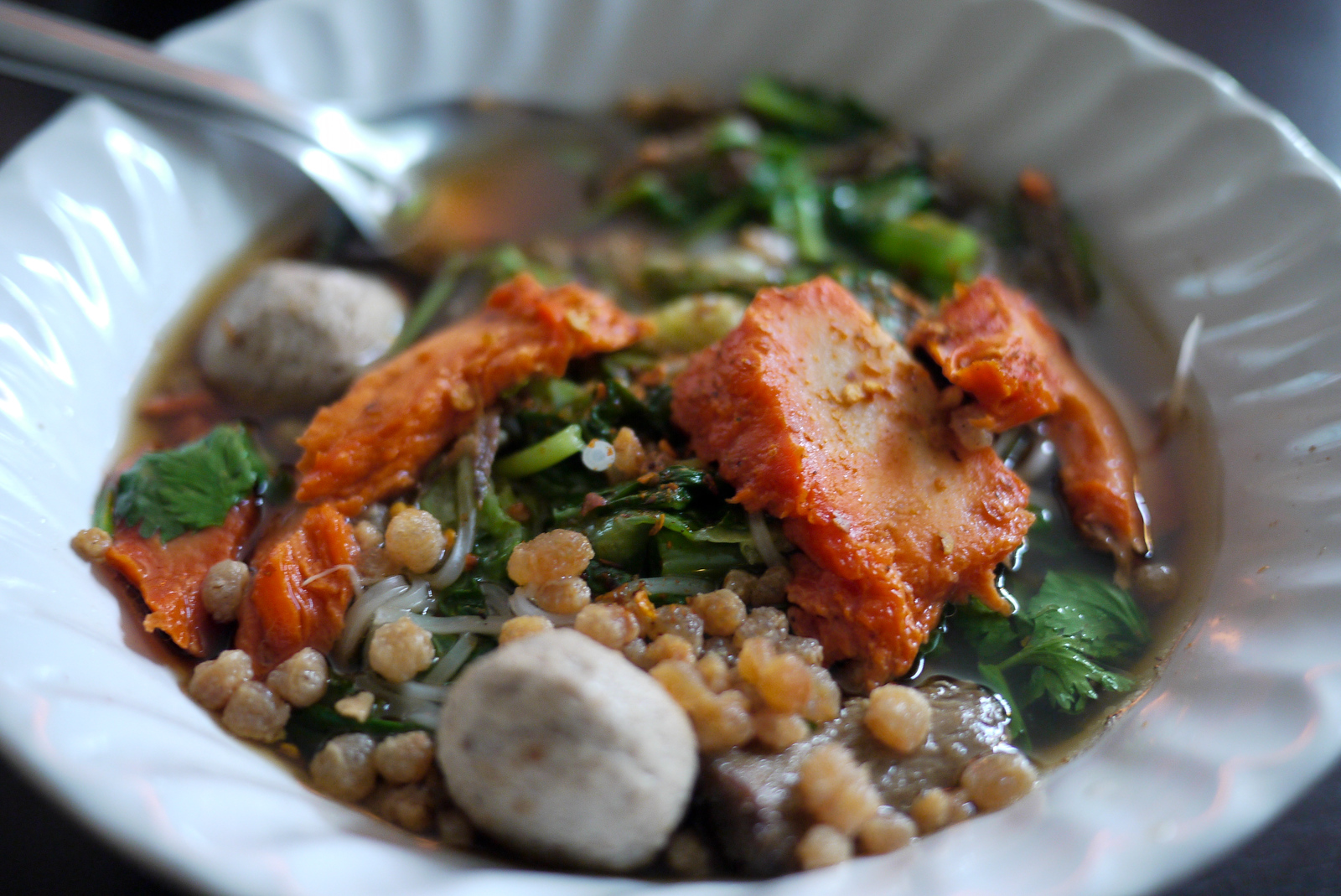 vegetarian soup from ming kwan