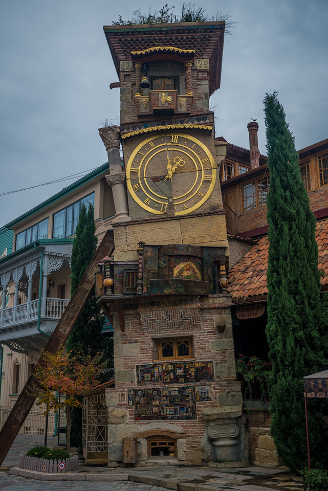 Leaning Clock Tower of Tbilisi