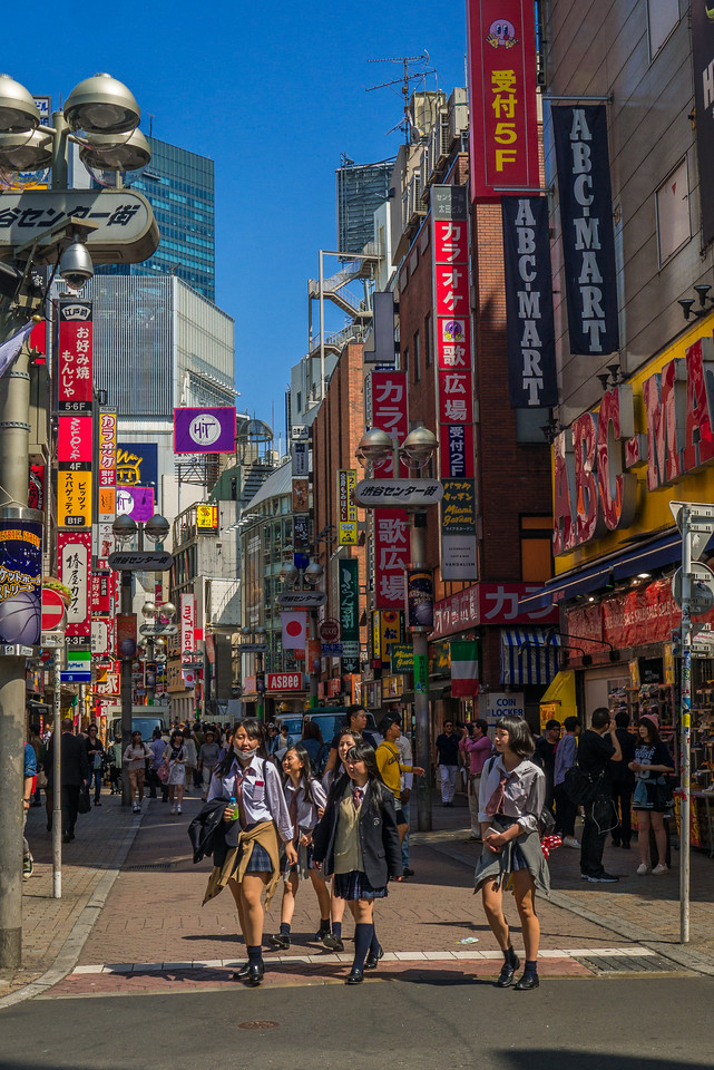 traveling in tokyo, japan