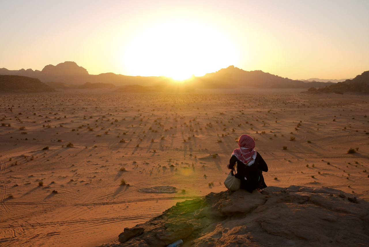 wadi run desert