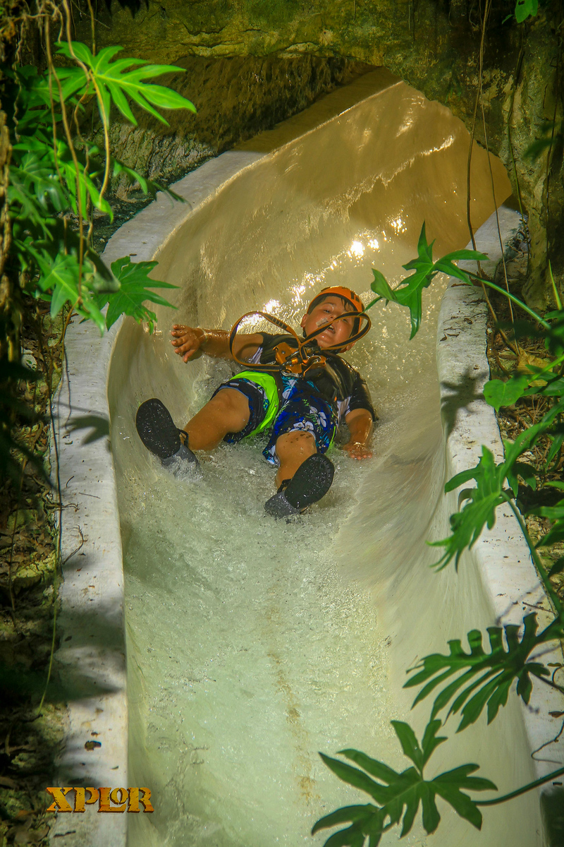 Water slides at Xplor Park are top notch