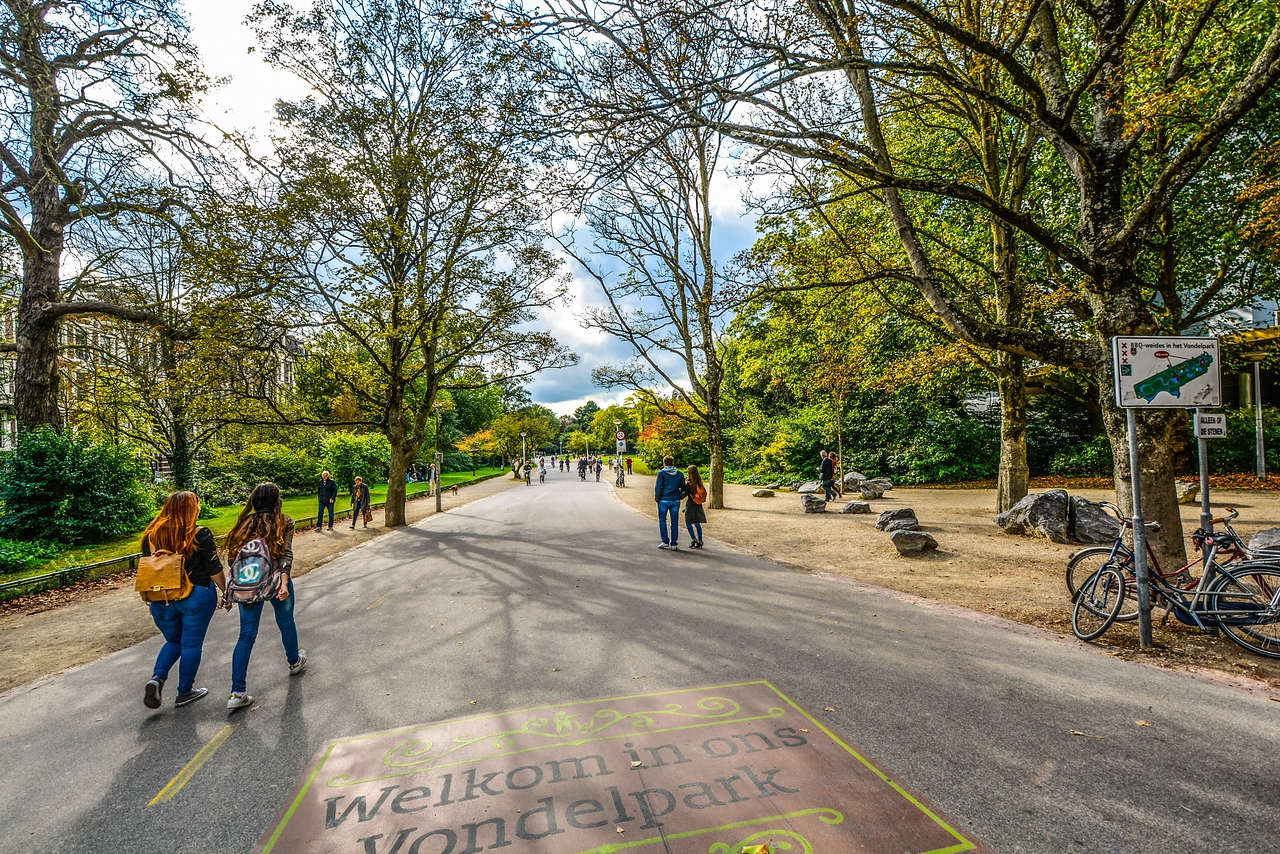 Vondelpark is a great thing to do in Amsterdam