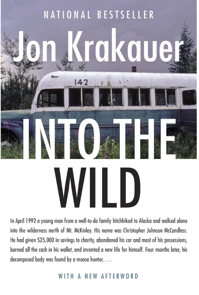 Into the Wild by Jon Krakauer one of the best travel books