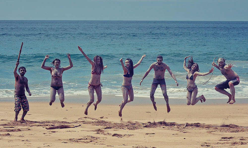 What day is complete without a jumping shot!