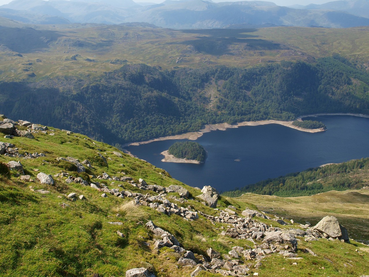 Views from skiddaw mountain