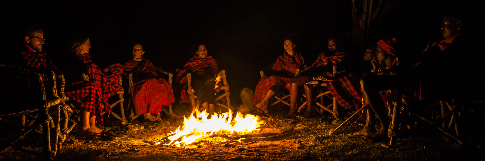 campfire songs with the Maasai