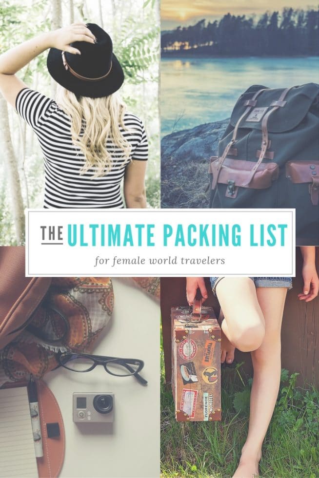 The Ultimate Packing List for World Travelers