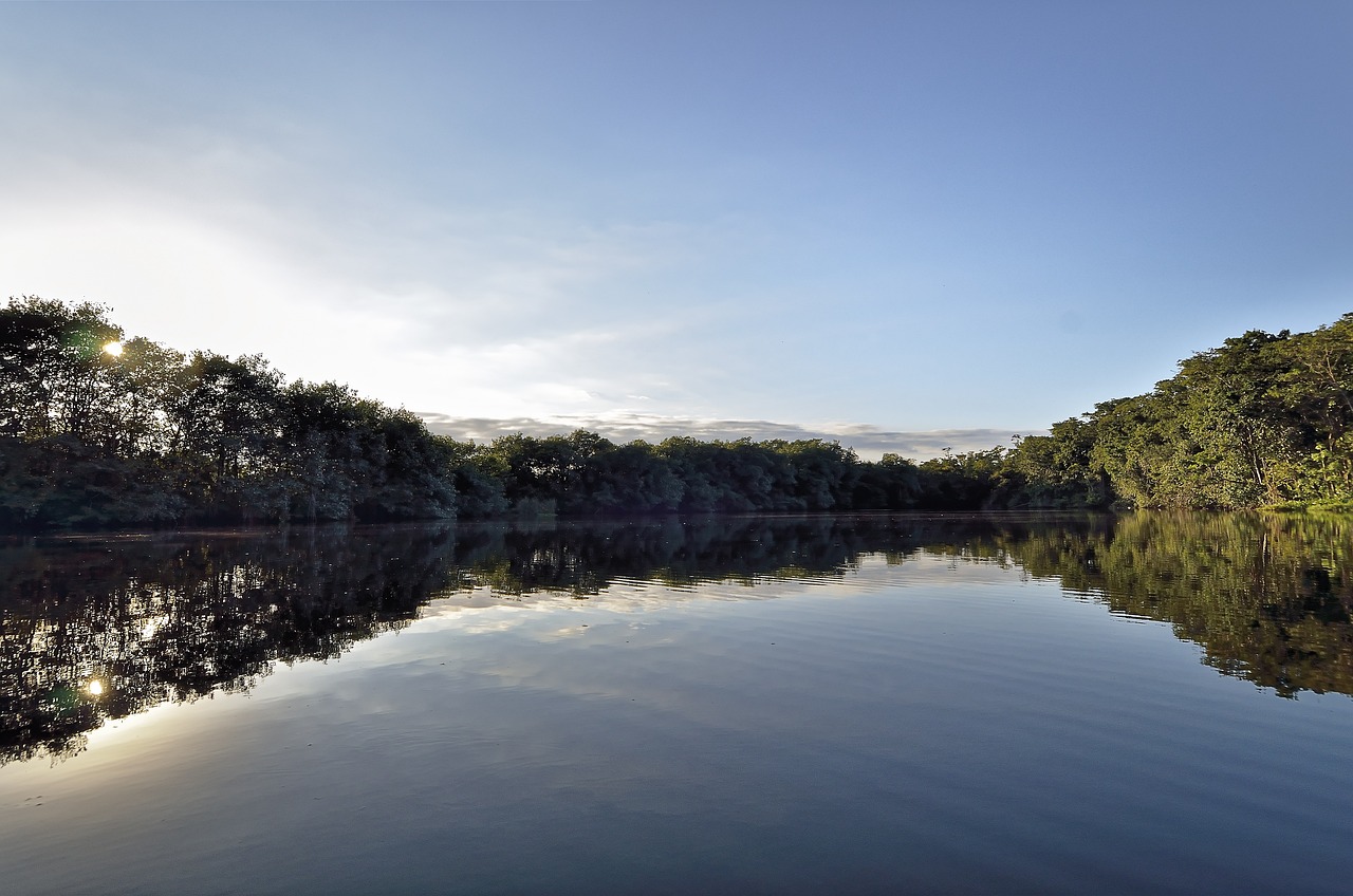 All Quite on the Rio Dulce in Guatemala 