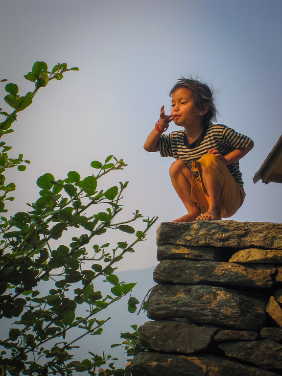 Little Nepali girl