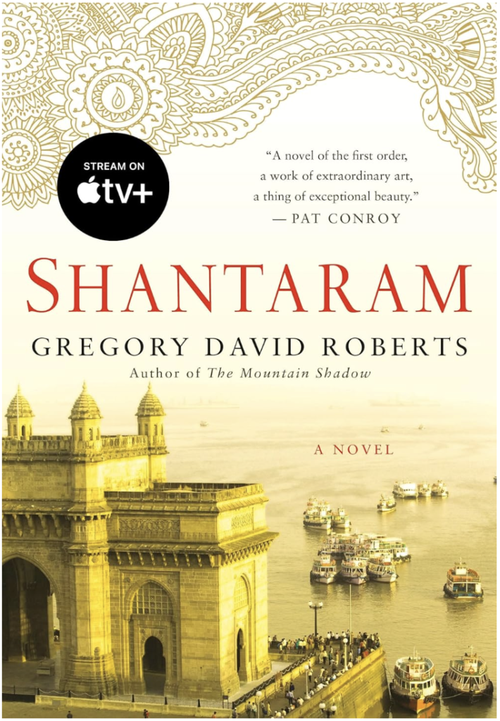 Shantaram by Gregory David Roberts best travel book about india